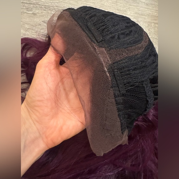 Synthetic Purple Wig - Picture 17 of 17